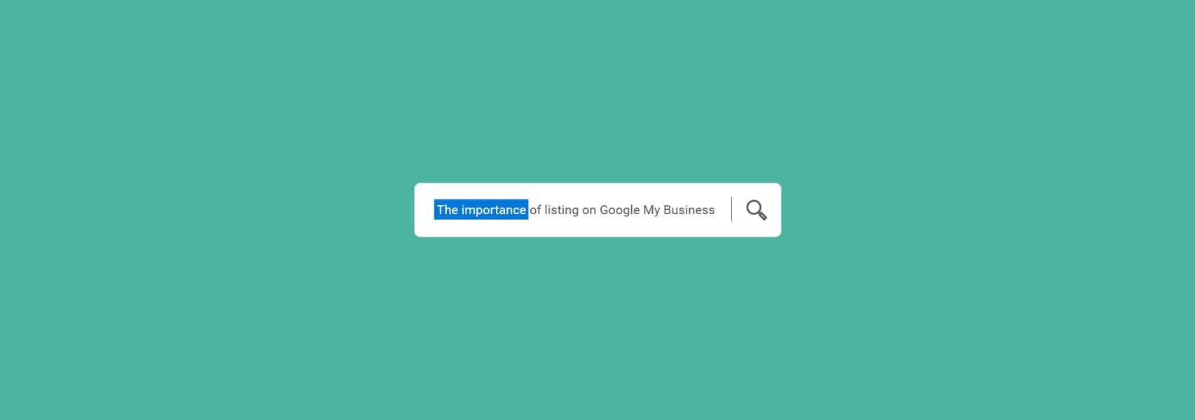 Google search bar on green background. Get tips to make your business stand out on Google Maps. Contact us on our website.